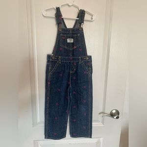 Kids Blue Jean Oshkosh B’Gosh Overalls